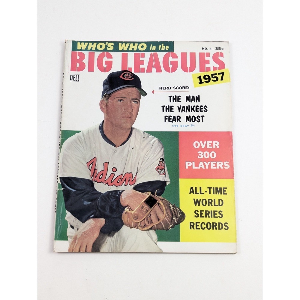 1957 Who's Who in the Big Leagues Magazine‎ No. 4